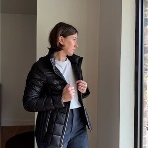 Michael Kors Black Packable Puffer Jacket